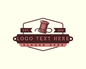 Sewing - Tailor Sewing Thread logo design