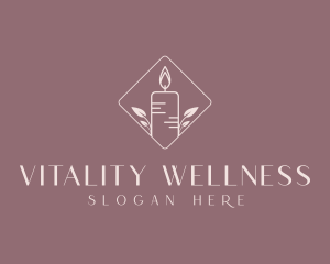 Candle Wellness Spa logo design