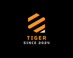 Shape - Digital Tech Stripes logo design