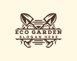 Shovel Garden Landscaping logo design