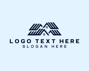 House - Roofing House Structure logo design