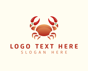 Dining - Chili Crab Seafood logo design