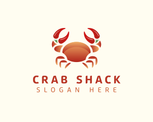 Chili Crab Seafood logo design