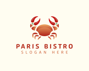 Chili Crab Seafood logo design