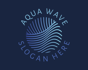 Blue Waves Technology logo design