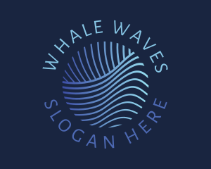 Blue Waves Technology logo design