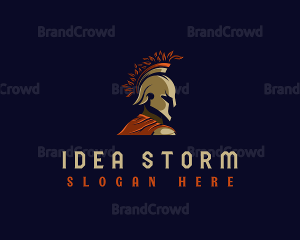 Spartan Gladiator Warrior Logo