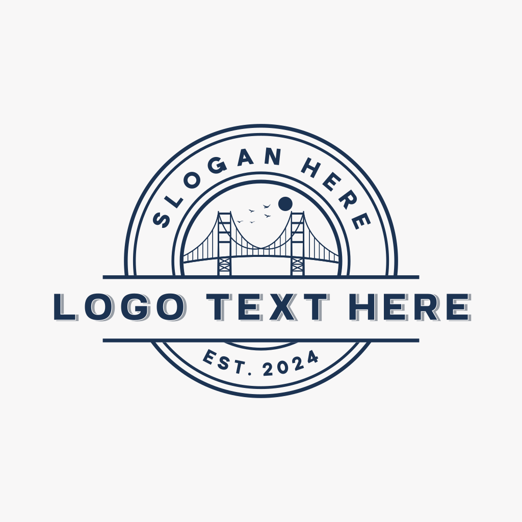 San Francisco Bridge Landmark Logo | BrandCrowd Logo Maker