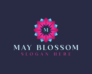 Flower Beauty Petals logo design