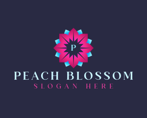 Flower Beauty Lotus logo design