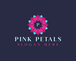 Flower Beauty Petals logo design