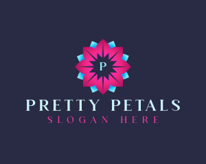 Flower Beauty Petals logo design