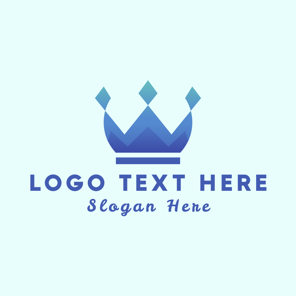 Blue Diamond Crown Logo | BrandCrowd Logo Maker