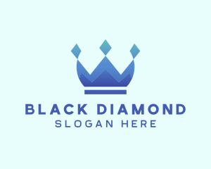 Elegant Diamond Crown logo design