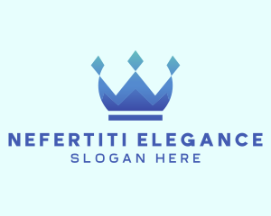 Elegant Diamond Crown logo design