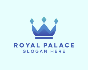 Elegant Diamond Crown logo design