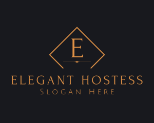 Luxurious Wedding Event Planner  logo design