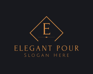 Luxurious Wedding Event Planner  logo design