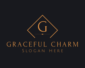 Luxurious Wedding Event Planner  logo design