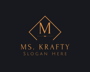 Luxurious Wedding Event Planner  logo design