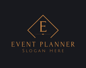 Luxurious Wedding Event Planner  logo design