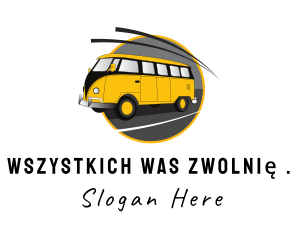 Yellow Kombi Van Logo