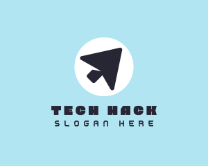 Digital Cursor Tech  logo design