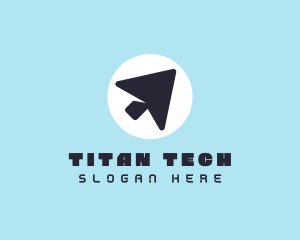 Digital Cursor Tech  logo design