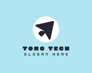 Digital Cursor Tech  logo design