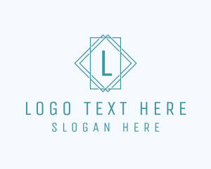 Retail - Simple Diamond Tile logo design