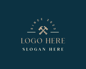 Upholstery - Hammer Woodwork Company logo design