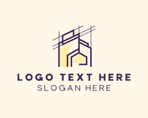 Engineer - Home Architecture Construction logo design