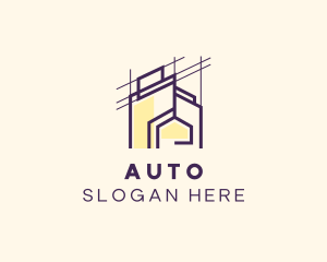 Engineering - Home Architecture Construction logo design