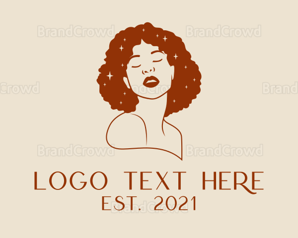 Kinky Hair Salon Logo