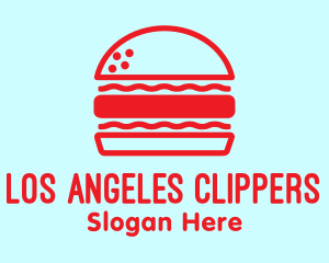 Red Burger Restaurant  logo design