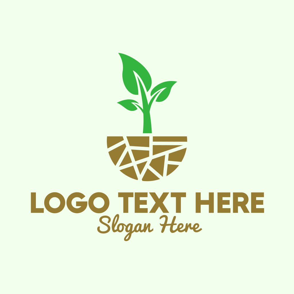 Natural Organic Gardening Logo Brandcrowd Logo Maker