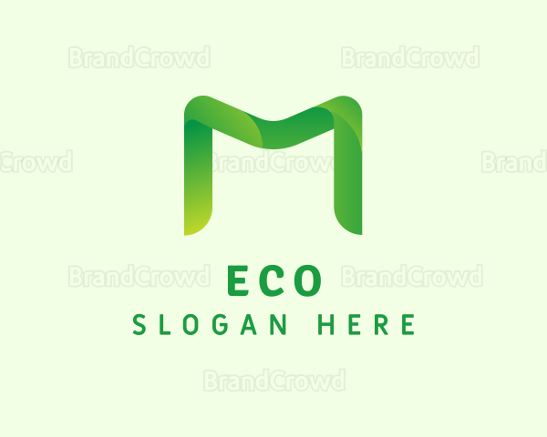 Green Letter M Logo