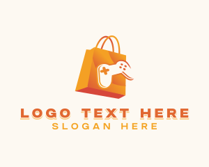 Bag - Gaming Console Shopping App logo design