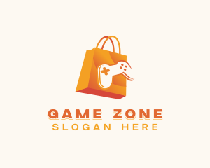 Gaming Console Shopping App logo design