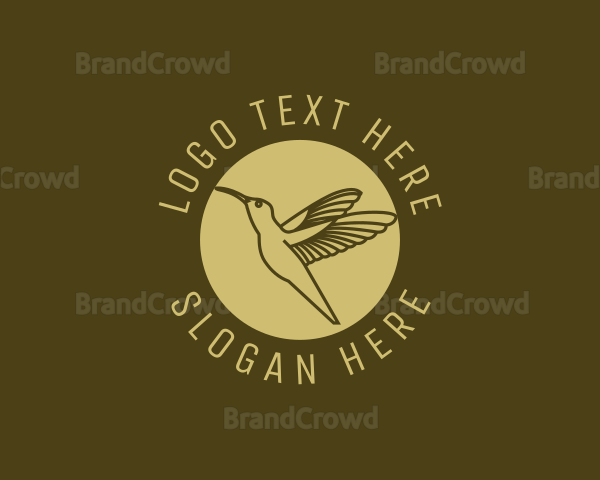 Humming Bird Pet Logo
