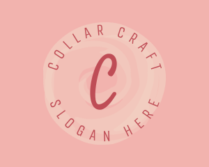 Feminine Watercolor Circle logo design