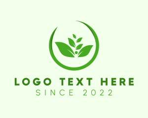 Massage - Green Leaf Wellness logo design