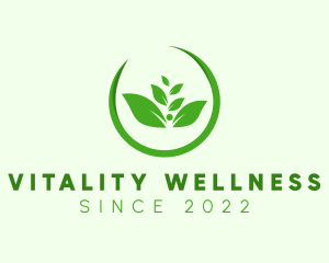 Healthy Lifestyle - Green Leaf Wellness logo design