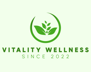 Green Leaf Wellness logo design