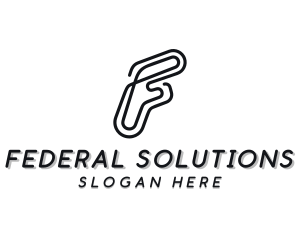 Generic Company Letter F logo design