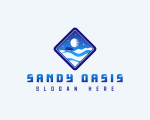 Desert Sand Dunes logo design