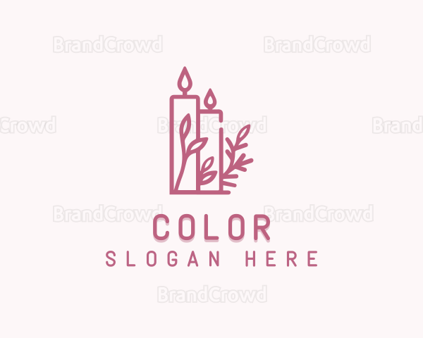 Organic Scented Candle Logo