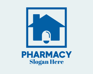 Blue Capsule Pharmacy  logo design