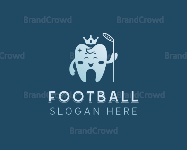 Crown Tooth Dentist Logo