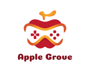 Apple Game Controller logo design